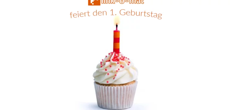 link-o-mat feiert 1. Geburtstag